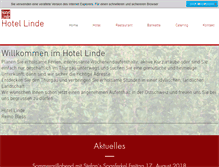 Tablet Screenshot of linde-dettighofen.ch